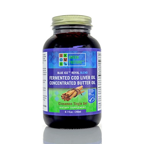 BLUE ICETM Royal Butter Oil/Fermented Cod Liver Oil Blend-Cinnamon Tingle