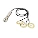 Musical Instruments Pickups Piezo Microphone Contact 3 in 1 for Guitar Violin Ukulele