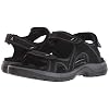 ECCO-Womens-Yucatan-outdoor-offroad-hiking-sandal-limited-black-yak-leather