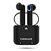 Wireless Earbuds,Cshidworld Bluetooth Headphones Mini in-Ear Headsets Sports Earphone with Noise Cancelling Built-in Mic and Charging Case for iPhone Samsung and Most Smartphones (Black)