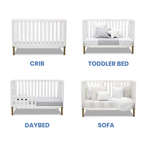 Delta Children Hendrix 4in1 Convertible Crib, Greenguard Gold