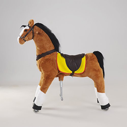 UFREE Large Mechanical Rocking Horse Toy, Ride on Bounce up and Down