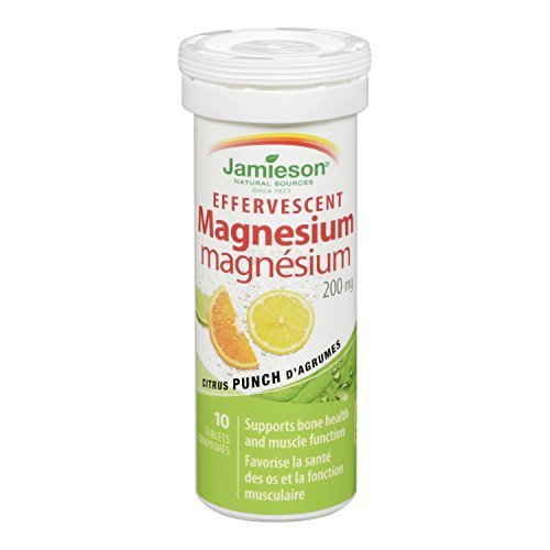 Buy Jamieson Effervescent Magnesium 200 mg, 10 Citrus Punch s by