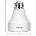 Oittm Smart Light Socket Wi-Fi Lights Bulb Adapter Base Converter E26 Lamp Holder Compatible with Alexa and Google Assistant, No Hub Required, App Control from Anywhere