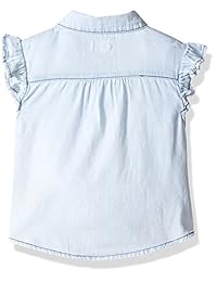Hudson Ruffle de las niñas Camisa