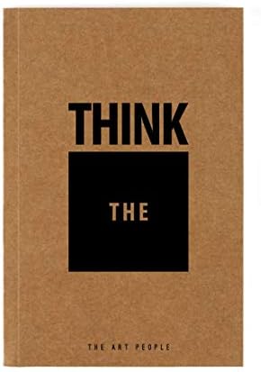 The Art People "THINK" Handmade Journal | Notebook| Gift For Him/Her |Ruled|120 pages |A5| 90 GSM|