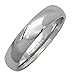 Oxford Ivy 5mm Men's Plain Comfort Fit Titanium Wedding Band |Available Ring Sizes 8-12 1/2| Wedding Rings for Men