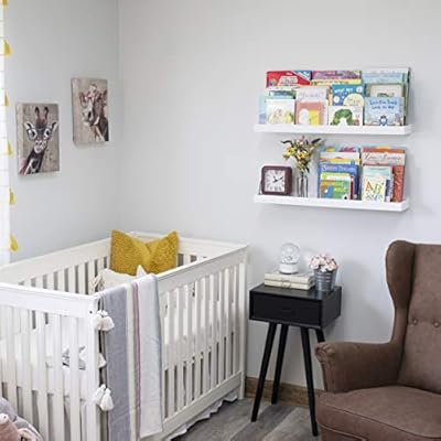 wall bookshelf for nursery