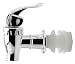 Push Style Spigot for Beverage Dispenser Carafe, Replacement Lever Pour Spout for Beverage Dispenser