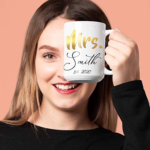 Set-of-2-Mr-Mrs-Coffee-Mugs-w-Name-Personalized-Mugs-for-Couples-15-Oz-Ceramic-Coffee-Cups-Custom-Wife-Husband-Mugs-Unique-Gift-for-Him-Her-for-Anniversary-Wedding-Gifts-4