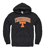 Tennessee Volunteers Adult Arch and Logo Hooded Sweatshirt - Black