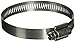 Breeze 63040H Marine Grade Power-Seal Stainless Steel Hose Clamp, Worm-Drive, SAE Size, 2-1/16