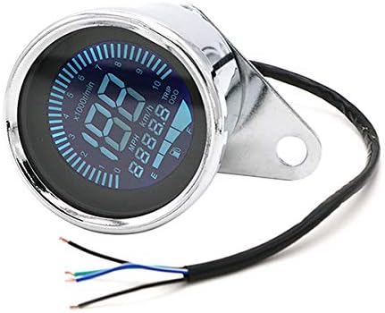 Amazon Felimoa オートバイ スピードメーター デジタルメーター タコメータ スピードメーター 車 バイク
