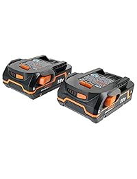 Ridgid ac840085 Hyper Ion de litio 1,5 Ah Batería compacta (2 unidades) # 130183001 2PK