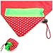 Leegoal(TM) Strawberry Folding Reusable Compact Eco Recycling Use Shopping Bag (Red Strawberry)