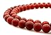 BRCbeads Natural Matte Red Carnelian Gemstone Round Loose Beads 8mm Approxi 15.5 inch 45pcs 1 Strand per Bag for Jewelry Making