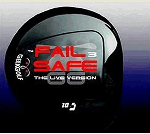 #1 Distance + Accuracy Geek Golf Fail Safe 3 (FS3) World Long Drive Golf Driver Component Head - Loft 6°, 7.5°, 9° or 10.5°