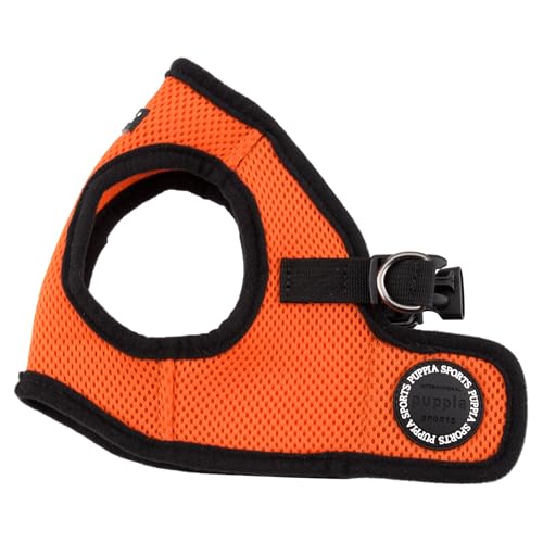Puppia PAHA-AH305 Hundegeschirr Soft Weste, XS, orange, PUAH305ORXS