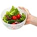 O'Salata Original Salad Cutter Bowl - Best Salad Maker, Vegetable Chopper, ABS Plastic, Green, Compact, Everyday Use