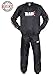 RAD Heavy Duty Sweat Suit Sauna Exercise Gym Suit Fitness Weight Loss Anti-Rip (Red, 2XL)