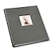 Gallery Leather 3 Ring Binder with Plastic Sleeves, Includes 10 Sheets, Sheet Size: 8.5