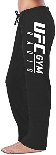 Iruds Women's I Love WWE Sweatpants Black