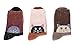 EBMORE Women Cute Animal Design Fashion Casual Soft Wool Cotton Socks - 3 Pack (Cat), (US 6-10)