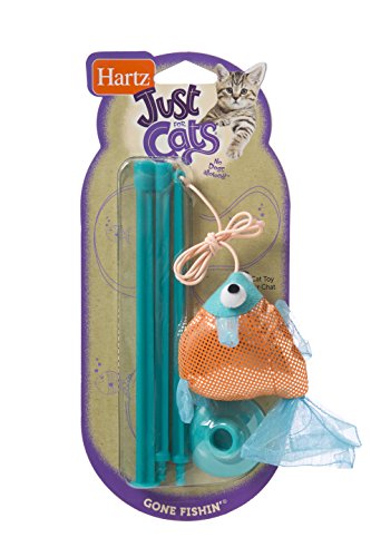 Hartz Just For Cats Gone Fishin' Interactive Cat Toy Wand
