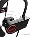 Liger BLAZE Bluetooth 4.1 Sweatproof Earbuds Noise Cancelling Headphones with Mic – Black