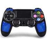 Wireless Controller for PS4, KINGEAR Pro Controller for Playstation 4 with Dual Vibration - Blue