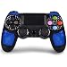 Wireless Controller for PS4, KINGEAR Pro Controller for Playstation 4 with Dual Vibration - Blue