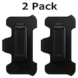 OtterBox Defender Series Holster Belt Clip for Apple iPhone SE / 5s / 5c / 5 - Black - Bulk Packaging (2 Pack)