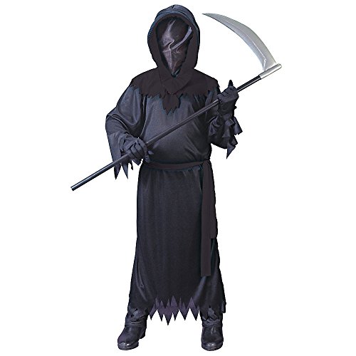 Fun World boys Big Boys' Black Faceless Ghost Costume - Image 3