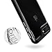 Caseology Skyfall for Apple iPhone 8 Plus Case (2017) / for iPhone 7 Plus Case (2016) - Clear Back & Slim Fit - Jet Black
