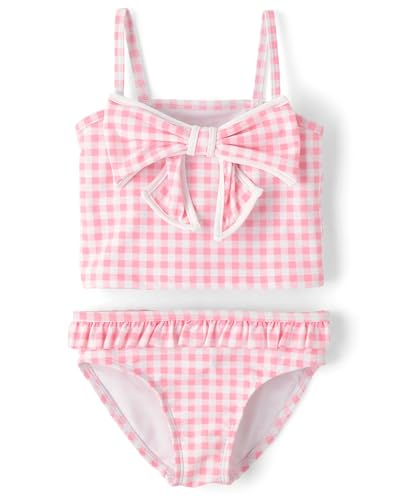 Gymboree,Girls,and Toddler 2-Piece Bikini Swimset,Princess Pink,4 Years at Amazon