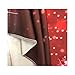 8x6ft Thin Polyester No-Wrinkles & Durable Winter Red and Christmas Tree Background for Photography Snowflake Bokeh Photo Backdrop Studio Props Christmas Party Decorations