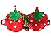 KMFEEL Strawberry Cartoon 3 Piece Baby Girl Bikini Swimwear