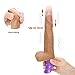 Realistic Dildo Vibrator for Women Vibrating Thrusting Dildos G spot Vibrators Telescopic 6.6inch Penis Cock USB Rechargeable Wireless Handheld Adult Sex Toys for Women Couples