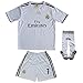 FCRM 2018/2019 Real Madrid #7 Ronaldo Kids Home Soccer Jersey & Shorts Youth Sizes (10-11 Years Old)