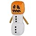 JINX Minecraft Snow Golem Plush Stuffed Toy, White/Orange, 11.5