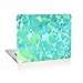 Unik Case-Gradient Ombre Scattered Turquoise Triangular Galore Ultra Slim Light Weight Matte Rubberized Hard Case Cover for Macbook Air 13