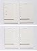 Chris-Wang 2 Sets Monthly Plan Refills Inserts Loose Leaf Filler Paper Pages for 6-Holes Binder/Journal/Dairy/Day Planner/Notebook, Track Chores, Tasks and Appointments, A6 Size (40 Sheets/Set)