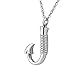 B&Y Fish Hook Cremation Ashes Urn Necklace Keepsake Memorial Pendant Stainless Steel Cremation Jewelry