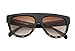 GAMT Vintage Top Flat Full Rimmed Plastic Cateye Sunglasses Black-leopard