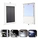 Solar Panel Light, GLISTENY Wall Light Street Light PIR Motion Powered Outdoor Waterproof IP65 Security For Patio Garden Street Home Courtyard Stairs Outside Pathway
