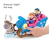 Little-People-GGV30-Fisher-Price-Disney-Frozen-Kristoffs-Sleigh-Figure-and-Vehicle-Set-Multi-Colour Little People GGV30 Fisher-Price Disney Frozen Kristoff's Sleigh, Figure and Vehicle Set, Multi-Colour