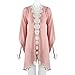 Sandistore Women Loose Kimono Cardigan Jacket Blouse Tops (free size)