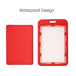 Vertical ID Card Badge Holder with Detachable