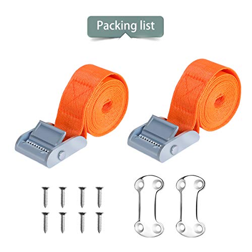 AIEVE Cooler Tie Down Kit for YETI Coolers,Cooler Tie Downs Straps