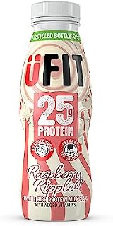 UFIT High Protein Shake Raspberry Ripple 25g Ready to Drink 10 x 330ml view 2